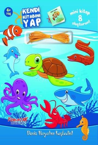 Kendi Kitabını Yap - Deniz Hayatını Keşfedin 4+ Yaş