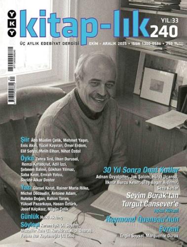 Kitap-lık Sayı 240 - Üç Aylık Edebiyat Dergisi (Ekim-Aralık 2025) - Mü