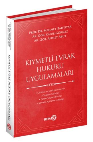Kıymetli Evrak Hukuku Uygulamaları - Münzevi Kitabevi