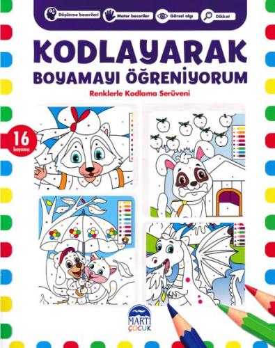 Kodlayarak Boyamayı Öğreniyorum 1 - Renklerle Boyama Serüveni
