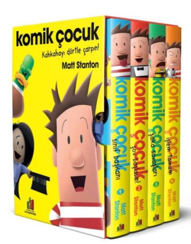 Kurye Kitabevi - Komik Çocuk 4 Kitap Set
