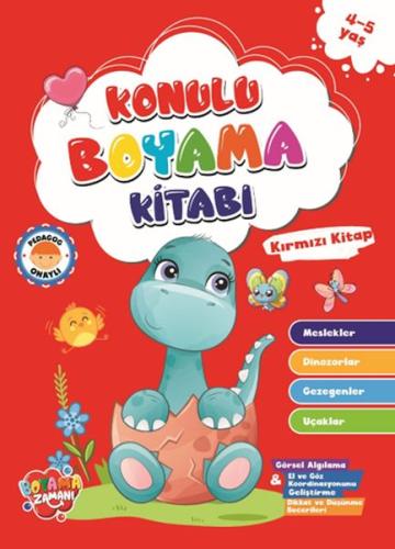 Konulu Boyama - KırmızıKitap (4-5 Yaş)