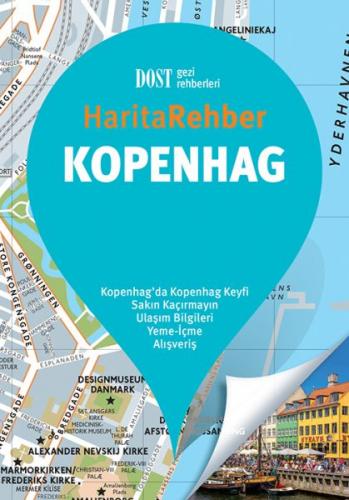 Kurye Kitabevi - Kopenhag-Harita Rehber