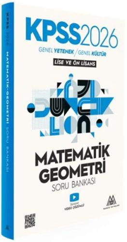 KPSS Matematik - Geometri Soru Bankası 2026 - Münzevi Kitabevi