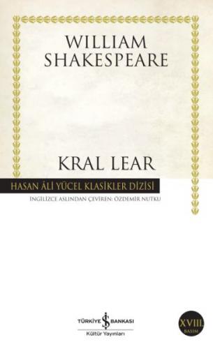 Kurye Kitabevi - Kral Lear-K. Kapak