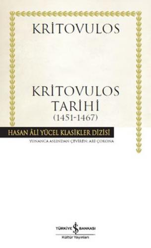 Kurye Kitabevi - Kritovulos Tarihi (1451-1467) Ciltli