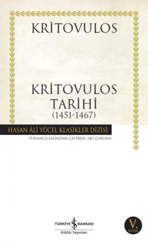 Kurye Kitabevi - Kritovulos Tarihi (1451-1467)