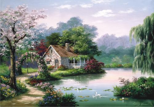 Küçük Bahçe Köşkü (Puzzle 260) 3304