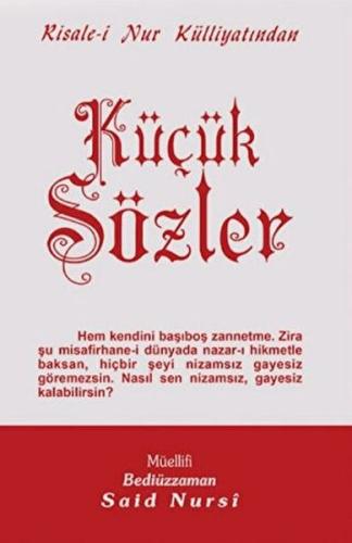 Küçük Sözler Normal Boy