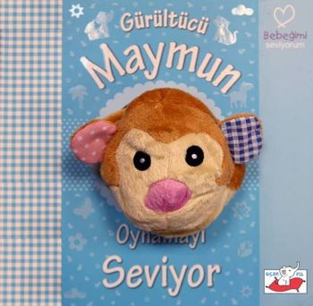 Kuklalı Kitaplar - Gürültücü Maymun Oynamayı Seviyor - Münzevi Kitabev