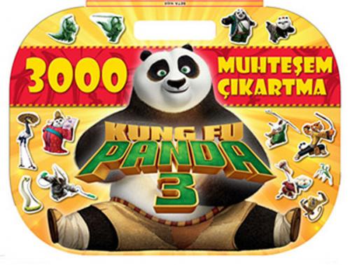 Kurye Kitabevi - DreamWorks Kung Fu Panda 3 - 3000 Muhteşem Çıkartma