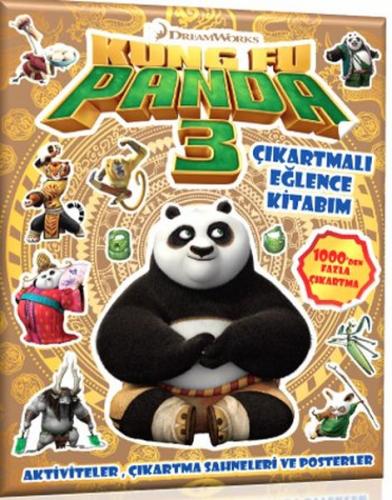 Kurye Kitabevi - DreamWorks Kung Fu Panda 3 - Çıkartmalı Eğlence Kitab