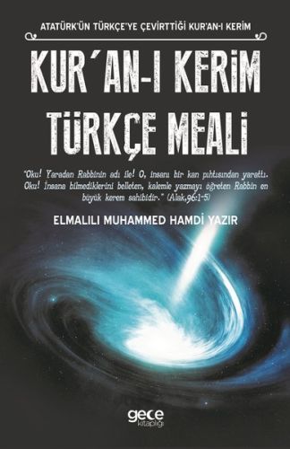 Kurye Kitabevi - Kur'an-ı Kerim Türkçe Meali - Atatürk'ün Türkçeye Çev
