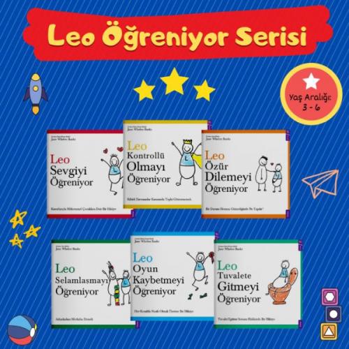 Kurye Kitabevi - Leo Öğreniyor Serisi (6 Kitap Takım)