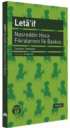 Kurye Kitabevi - Leta'if Nasreddin Hoca Fıkralarının İlk Baskısı
