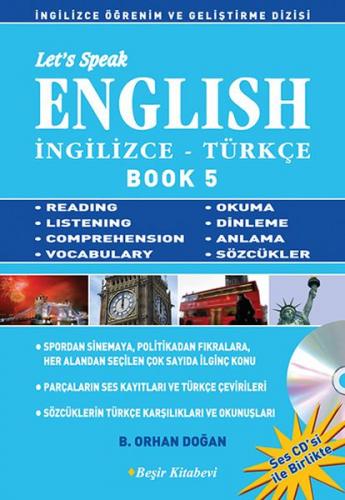 Kurye Kitabevi - Let's Speak English Book-5
