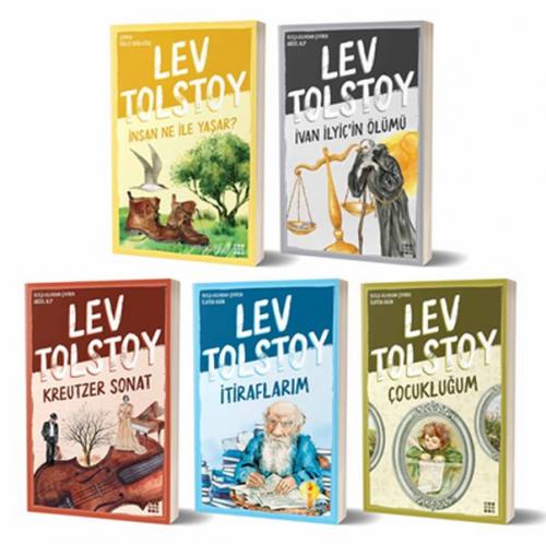 Kurye Kitabevi - Lev Tolstoy Seti (5 Kitap Takım)