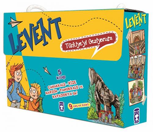 Levent Türkiye'yi Geziyorum - 1 (5 Kitap Takım)