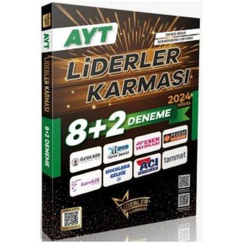 Liderler Karması 2024 Model AYT 8 + 2 Deneme Seti - Münzevi Kitabevi