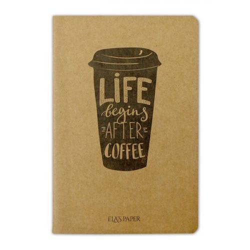 Kurye Kitabevi - Life Begins Coffee Defter