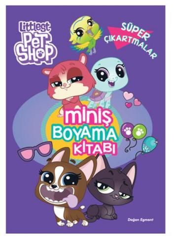 Littlest Pet Shop Miniş Boyama Kitabı Süper Çıkartmalar - Münzevi Kita