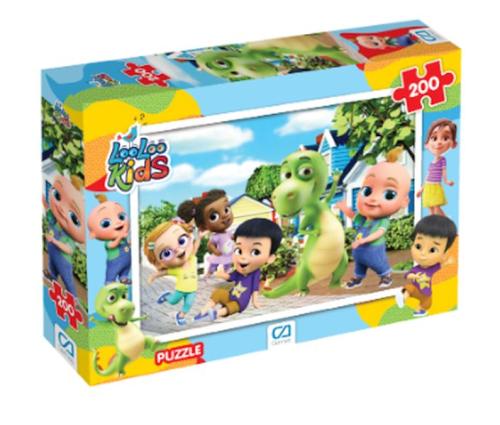 Loolookids Puzzle 200 - Münzevi Kitabevi