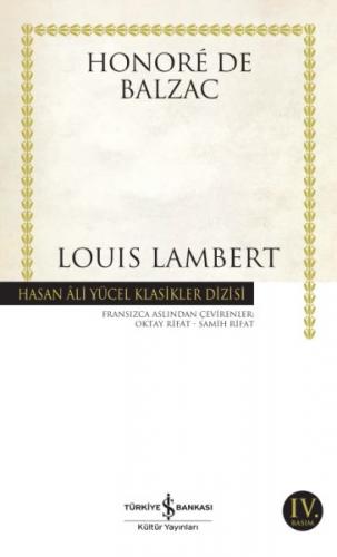 Kurye Kitabevi - Louis Lambert K.Kapak