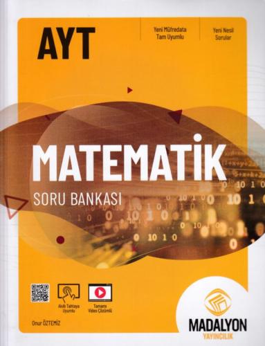 Kurye Kitabevi - Madalyon AYT Matematik Soru Bankası-YENİ