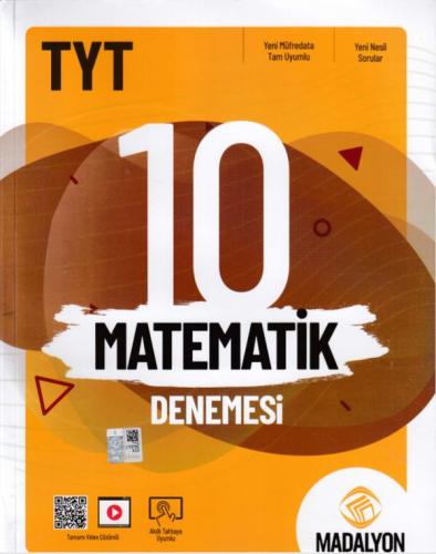 Kurye Kitabevi - Madalyon TYT Matematik 10 Deneme Sınavı-YENİ