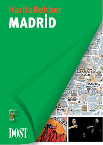 Kurye Kitabevi - Madrid-Harita Rehber