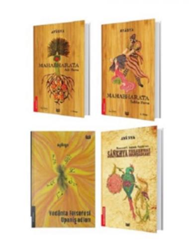 Kurye Kitabevi - Mahabharata ve Upanişadlar - 4 Kitap Takım