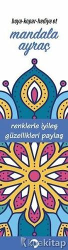 Mandala Ayraç Mavi - Münzevi Kitabevi