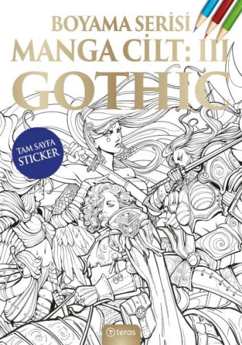 Kurye Kitabevi - Manga Boyama Cilt III: Gothic