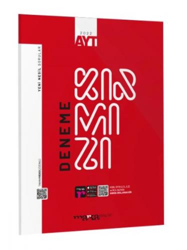 Marka Yayınları 2022 AYT Kırmızı Deneme Yeni Nesil Tamamı Video Çözümlü