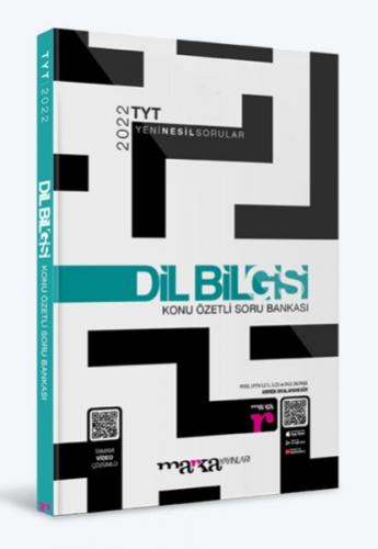 Marka Yayınları 2022 TYT Dil Bilgisi Konu Özetli Yeni Nesil Soru Bankası Tamamı Video Çözümlü