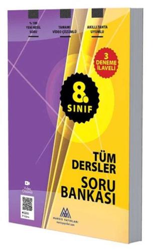 Marsis Yayınları 8. Sınıf Tüm Dersler Soru Bankası - Münzevi Kitabevi