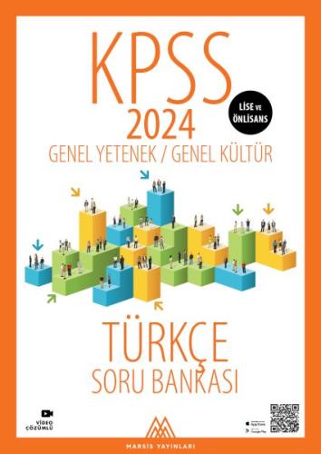 Kurye Kitabevi - Marsis Yayınları KPSS GKGY Türkçe Soru Bankası Önlisa
