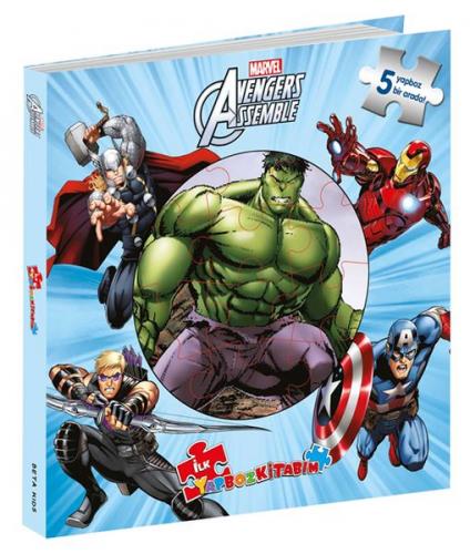 Kurye Kitabevi - Marvel Ultimate Avengers Assemble İlk Yapboz Kitabım
