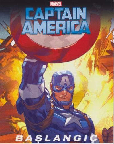 Kurye Kitabevi - Marvel Captain America-Başlangıç Orta Boy