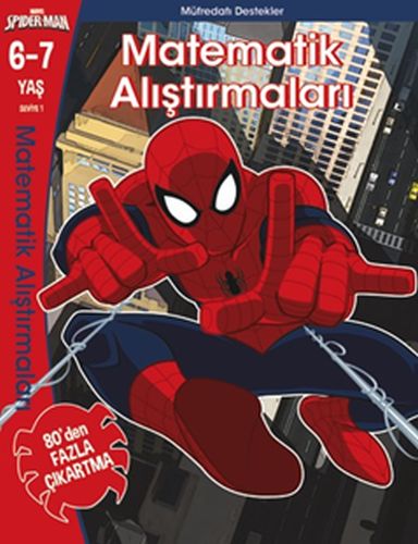 Kurye Kitabevi - Marvel Spider Man Matematik Alıştırmaları