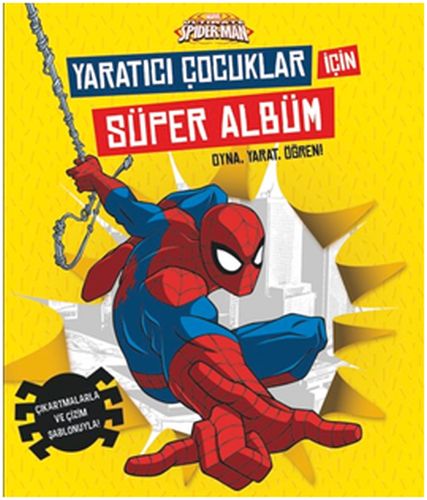 Kurye Kitabevi - Marvel Ultimate Spider-Man Yaratıcı Çpcuklar İçin Süp