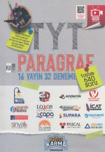 Master Karma TYT Paragraf 16 Yayın 32 Deneme