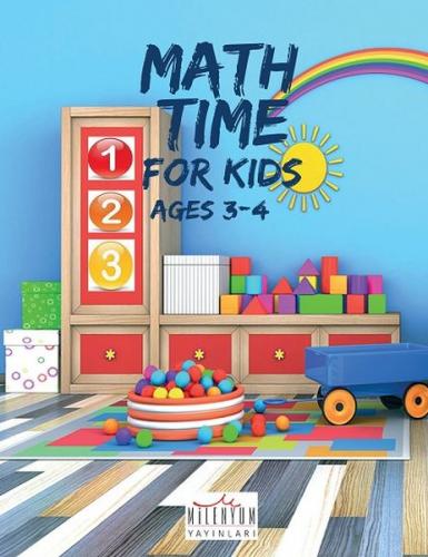 Kurye Kitabevi - Milenyum Math Time For Kids Ages 3-4