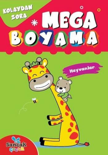 Kurye Kitabevi - Mega Boyama-Hayvanlar