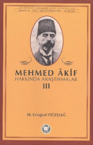 Kurye Kitabevi - Mehmed Akif Hakkında Araştırmalar 3