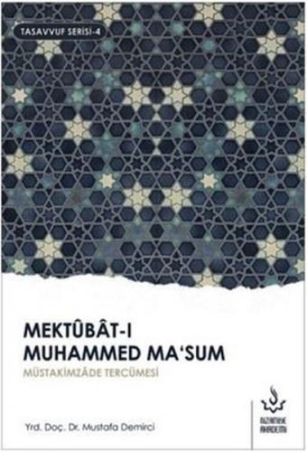Kurye Kitabevi - Mektubat ı Muhammed Ma'sum 1. Cilt