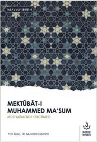 Kurye Kitabevi - Mektubat ı Muhammed Ma'sum 2. Cilt