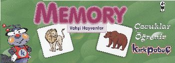Kurye Kitabevi - Memory Vahşi Hayvanlar Puzzle 54 7203