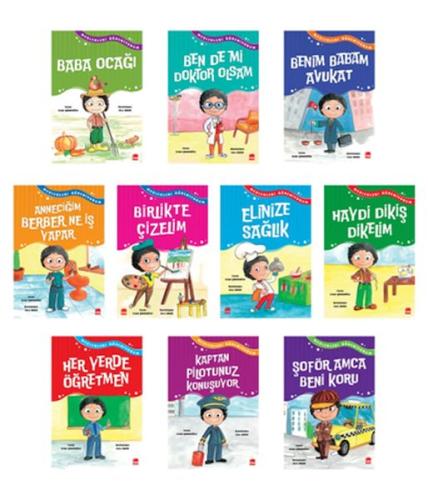Meslekleri Öğreniyorum (10 Kitap) - Münzevi Kitabevi
