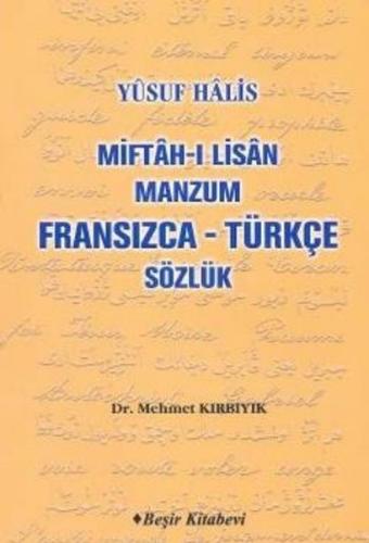 Kurye Kitabevi - Miftah-ı Lisan Manzum Fransızca-Türkçe Sözlük